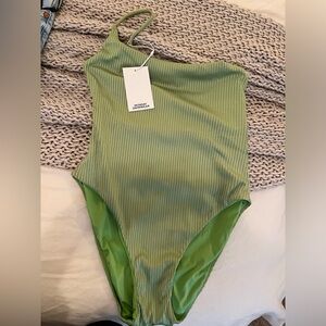 NWT Sicily One Piece | Pear Wide Rib - MONDAY SWIMWEAR